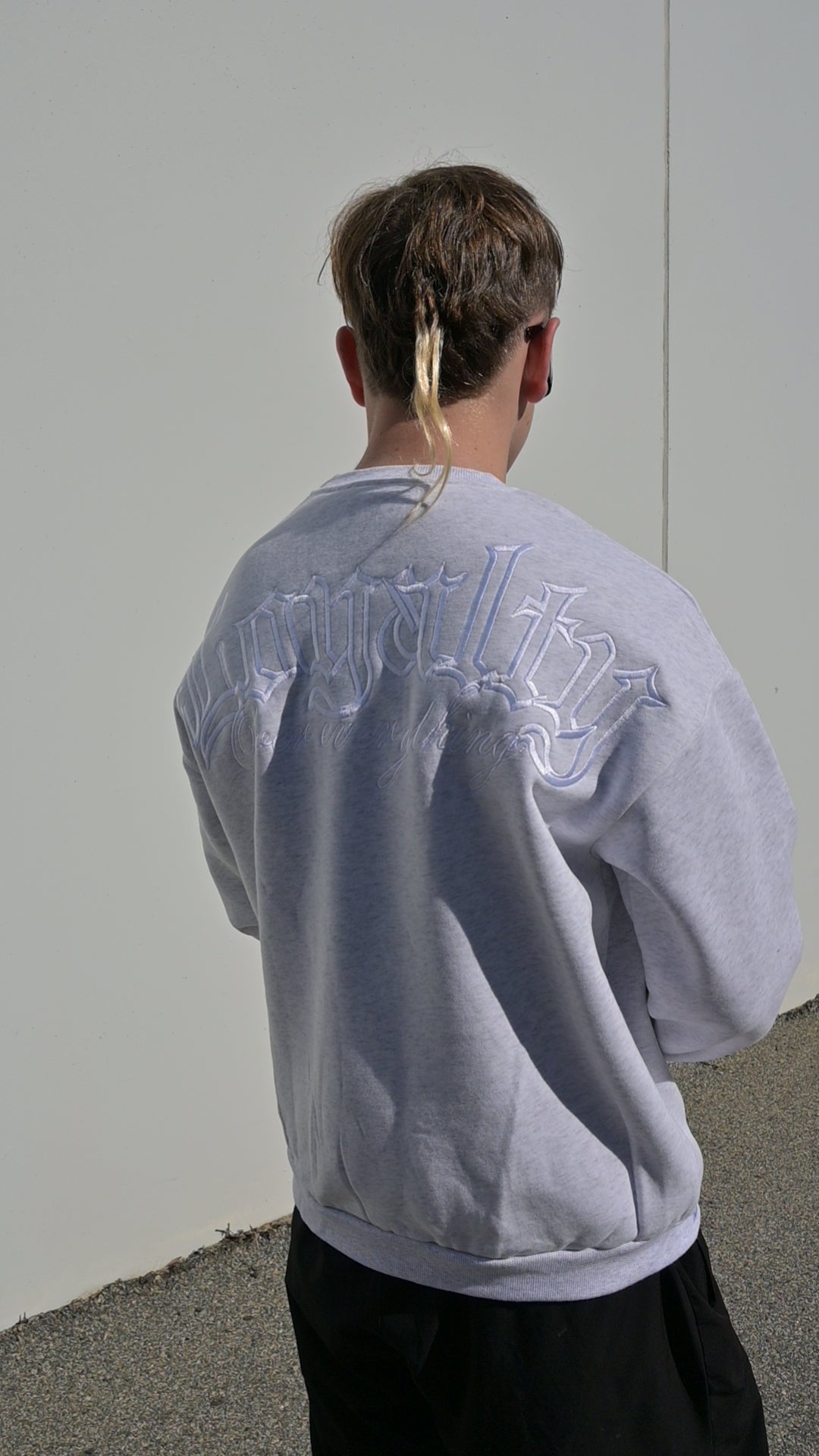 Light Grey Crew Neck