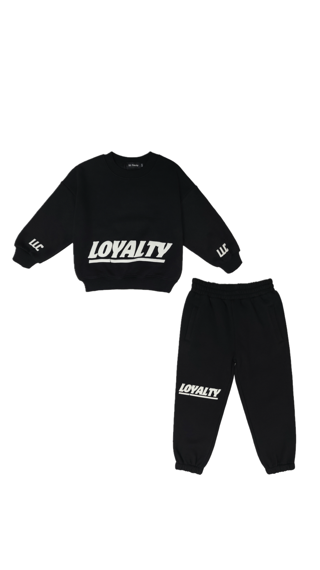 LOYALTY BLACK TRACKSUIT