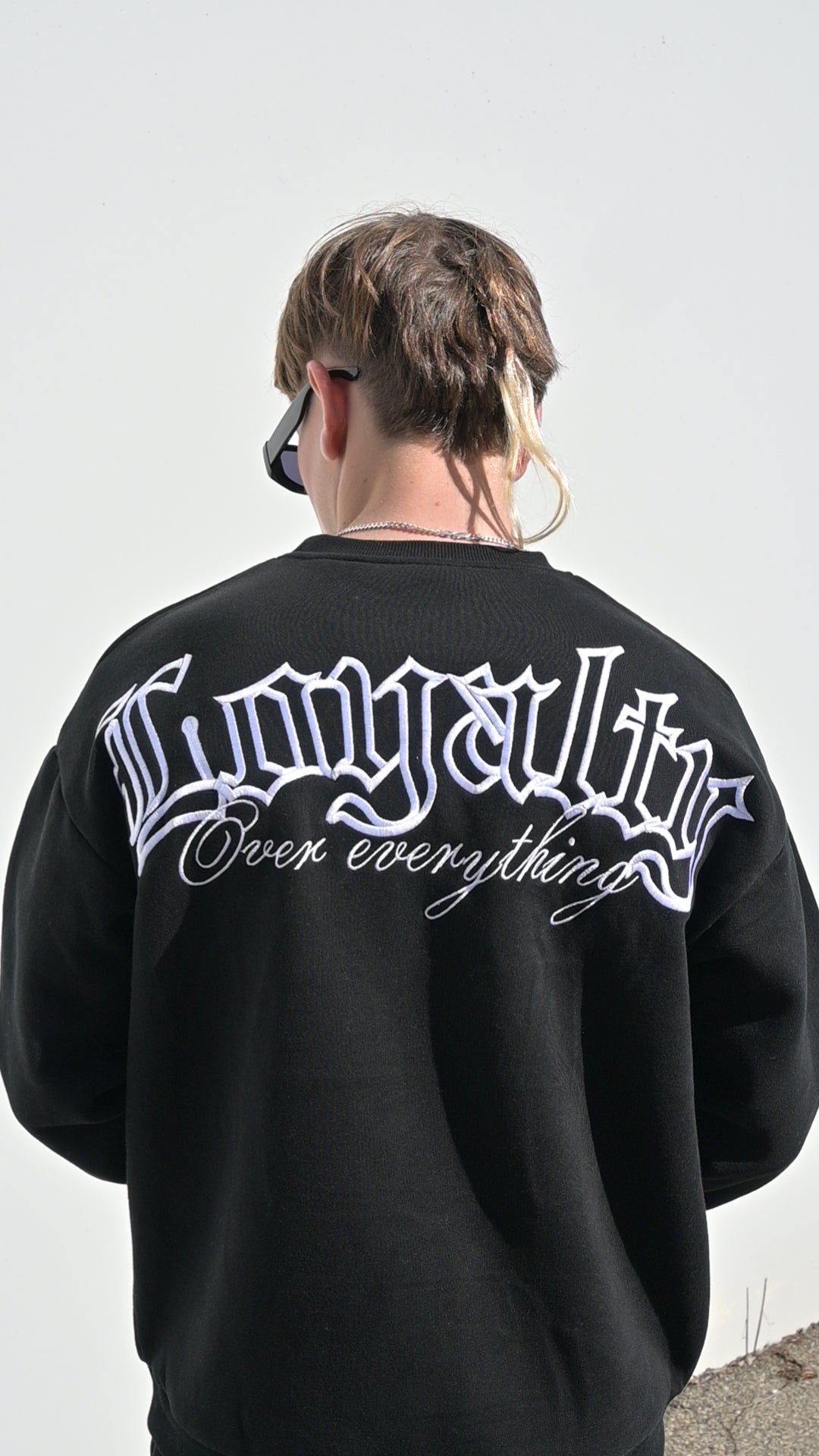 Black Crew Neck