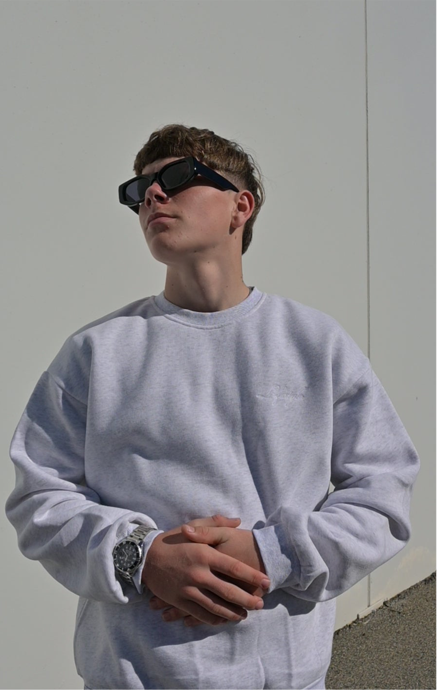 Light Grey Crew Neck