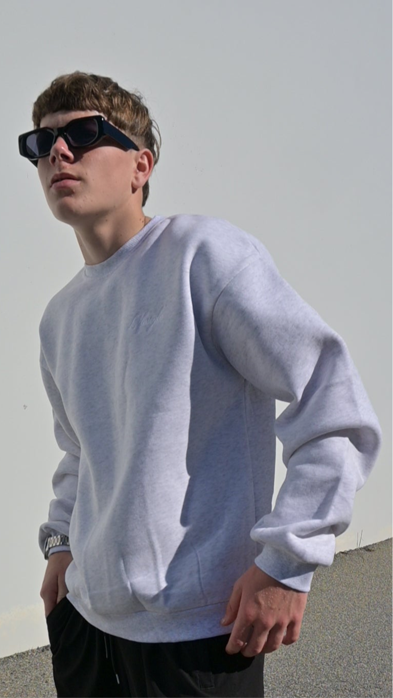 Light Grey Crew Neck