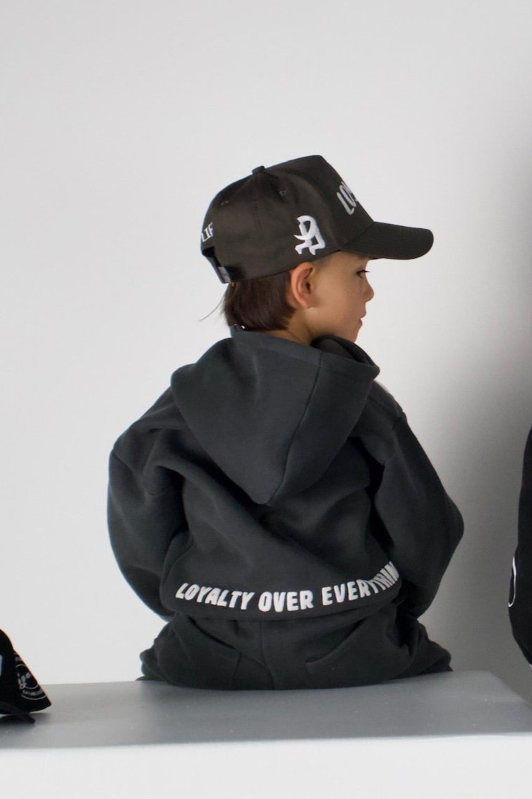 LOYALTY OVER EVERYTHING CHARCOAL SET